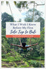 Swinging over Bali rice terraces and palm trees — a must-see for anyone visiting for the first time in Bali.