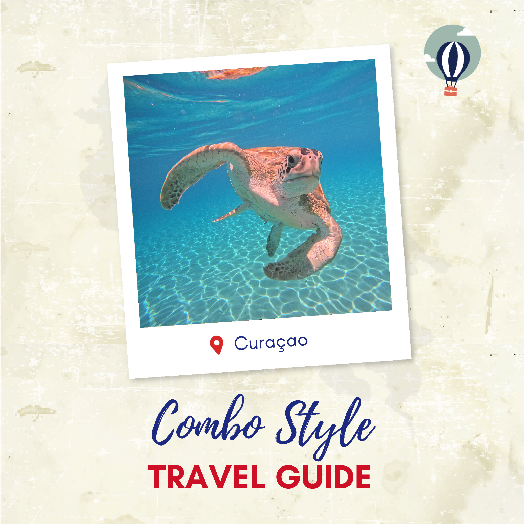 Curaçao Combo Style Travel Itinerary Planner, Cover