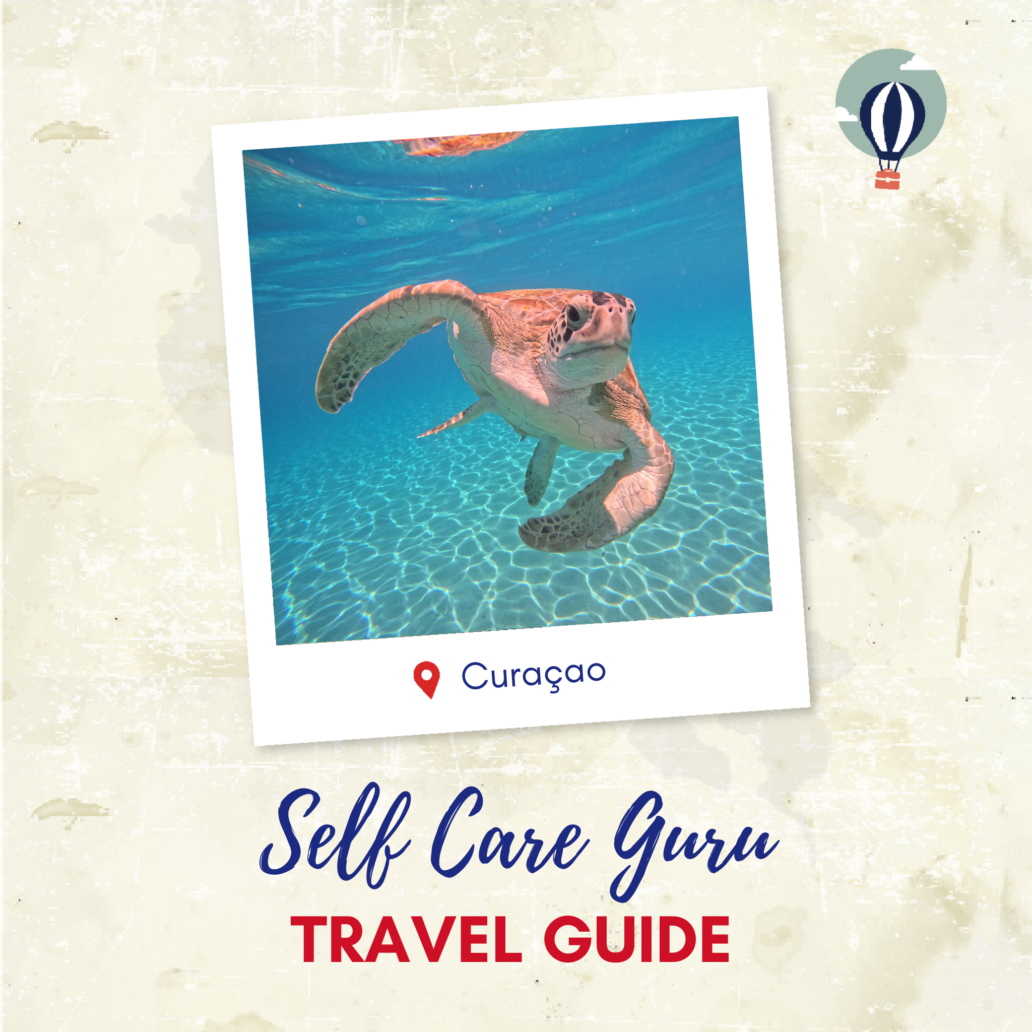 Curaçao Travel Itinerary Planner for Self Care Guru, Cover
