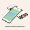 Mockup of custom Google Maps list featuring The Ultimate Travel Guide for Antigua and Lake Atitlán travel picks, including volcano hikes, markets, cafes, and historical landmarks