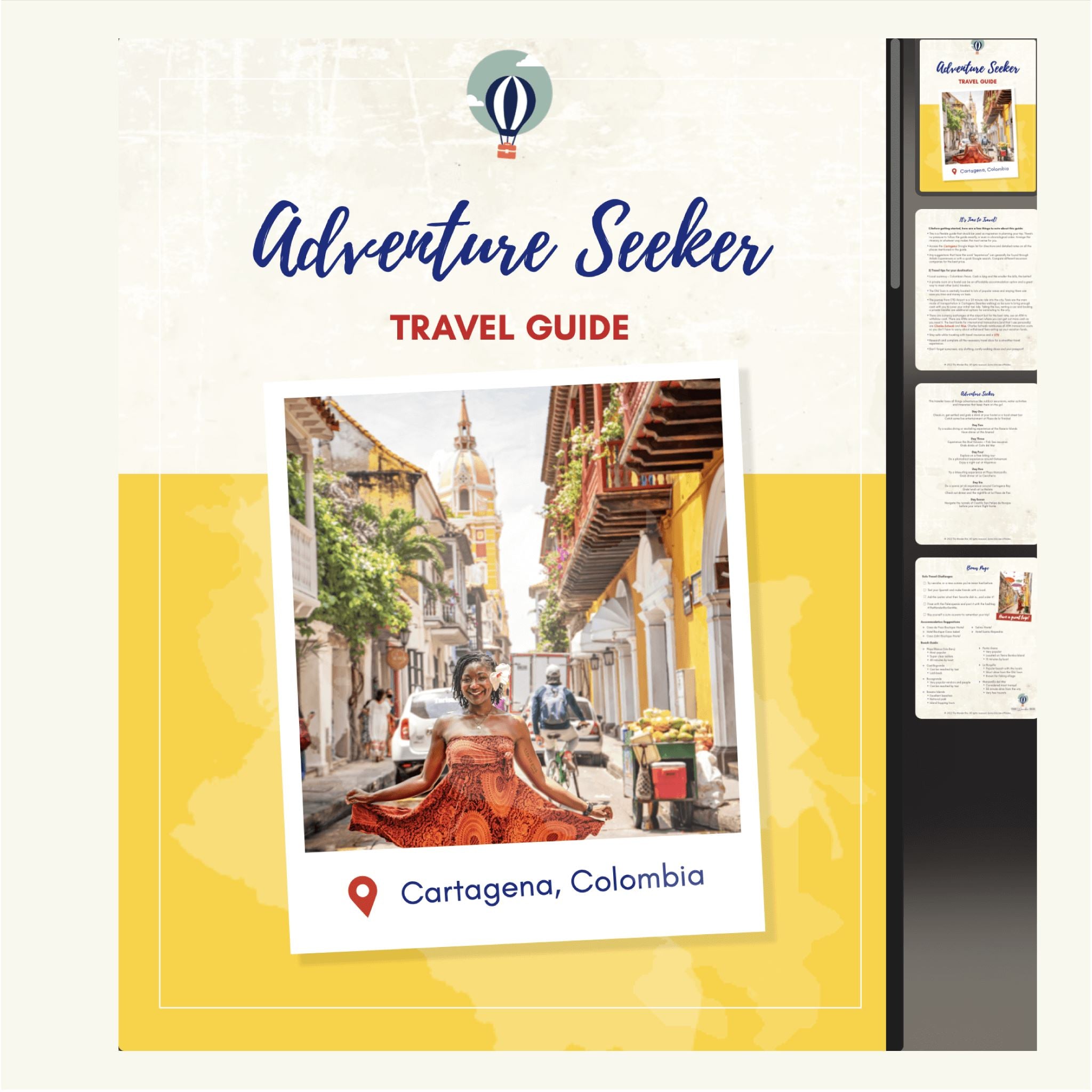 Cartagena Colombia Travel Itinerary Planner for Adventure Travelers, Overview