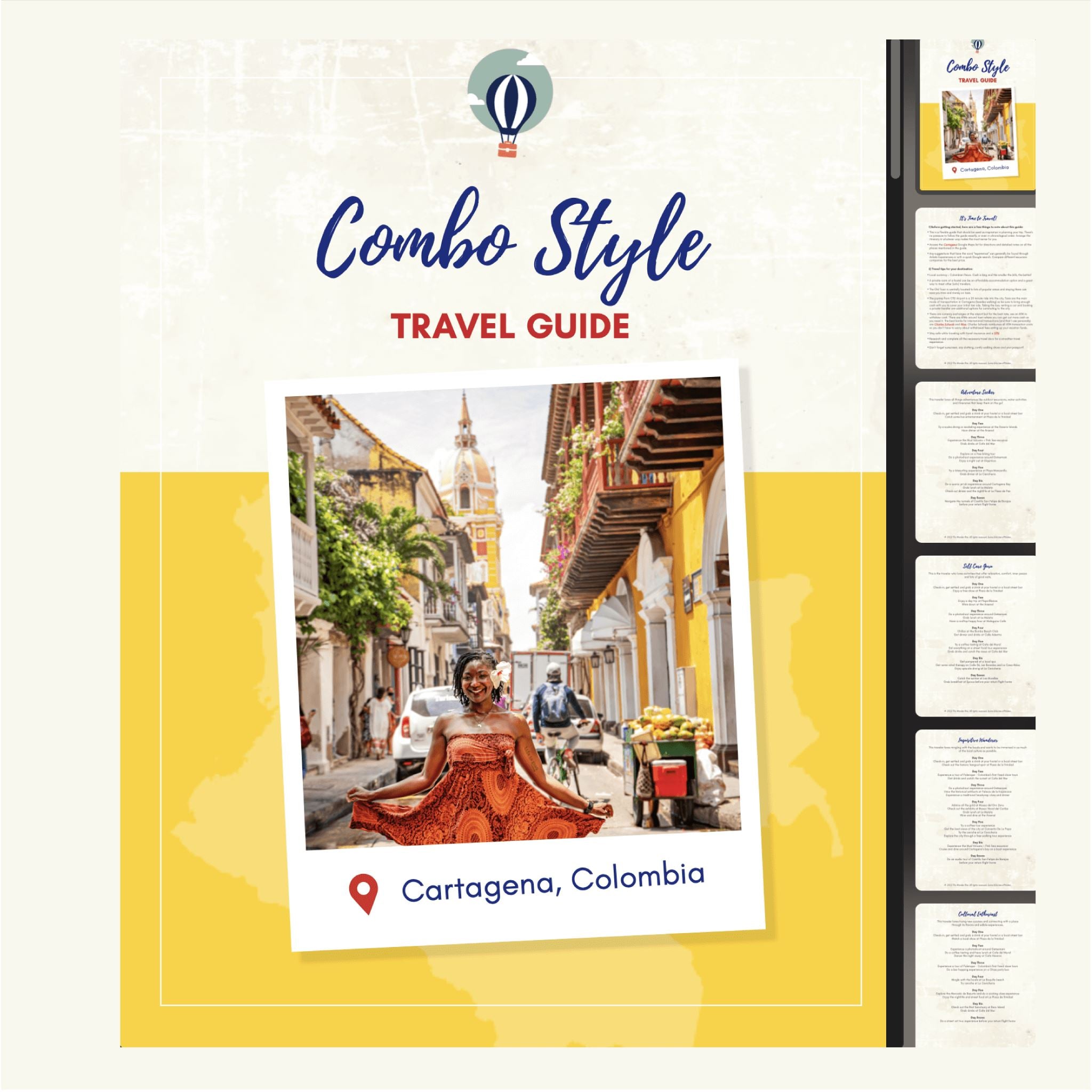 Cartagena, Colombia Combo Style Travel Itinerary Planner, Overview