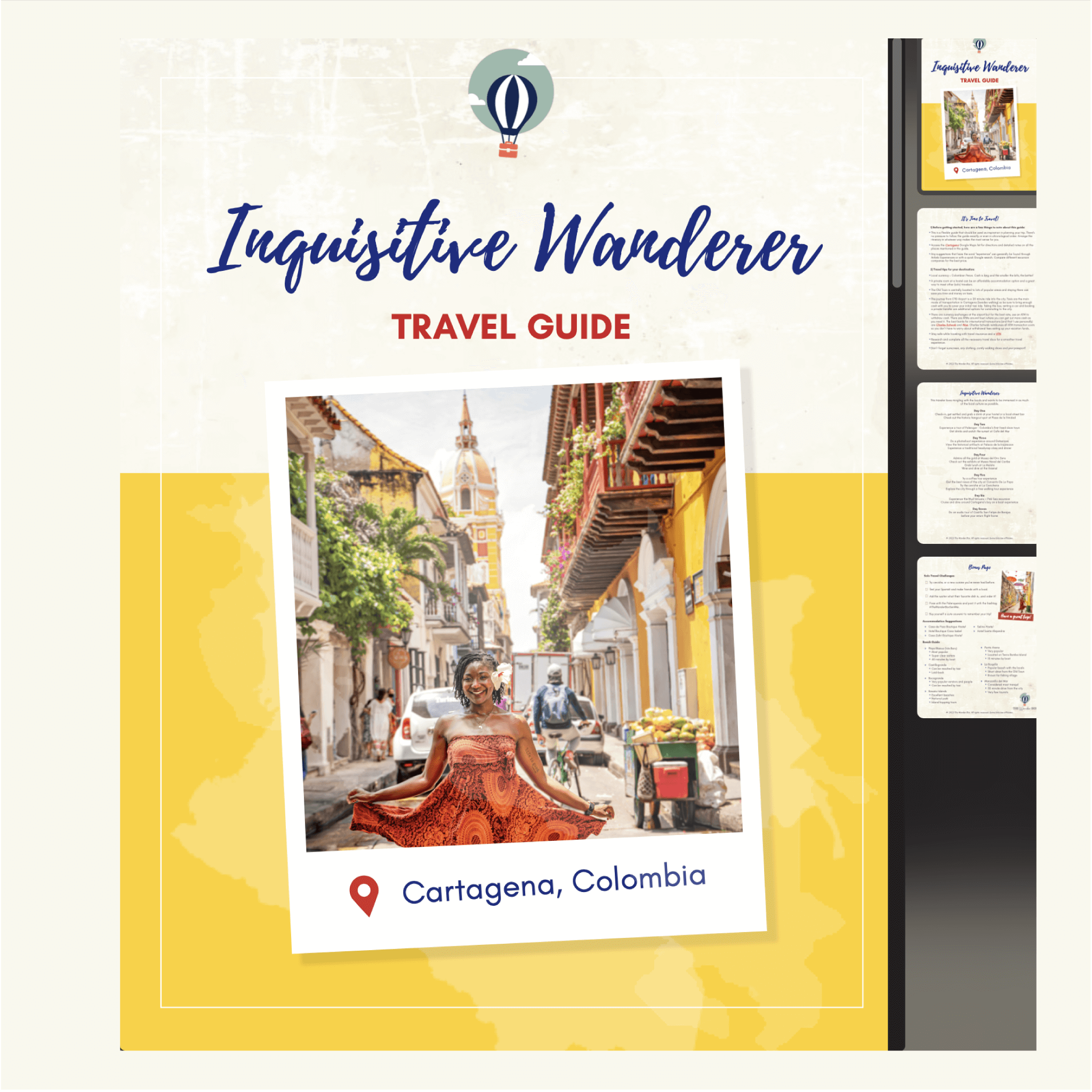 Cartagena Colombia Travel Itinerary Planner for Inquisitive Wanderers, Overview